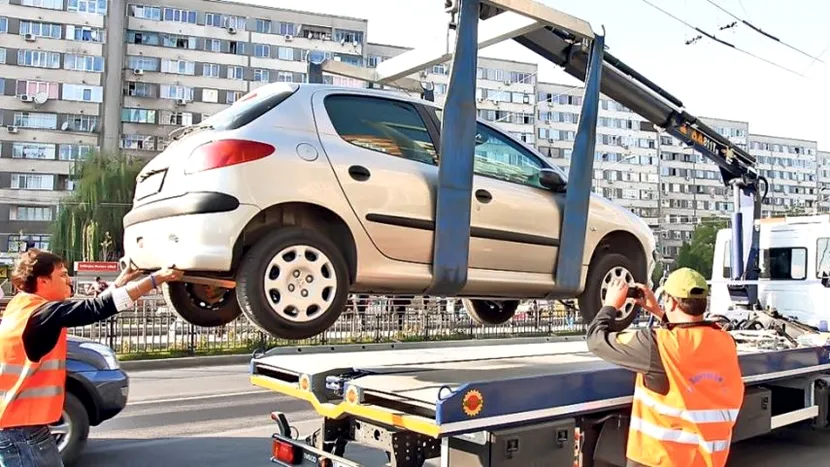 Mașinile parcate neregulamentar în București vor fi ridicate! Ce amendă riscă șoferii