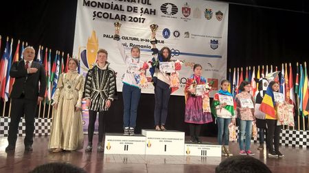 Ieșeanca Miruna Lehaci, campioană mondială școlară la șah. Competiția organizată la Iași a găzduit 600 de sportivi din 41 de țări
