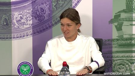 Halep, după calificarea în turul 3 la Wimbledon: "Nu m-am panicat în niciun moment!" Simona are o nouă strategie înaintea meciurilor: "Stau 6 ore în casă fără să fac nimic"