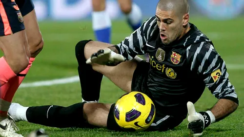 Valdes e viteaz înaintea derby-ului cu Espanyol:** 