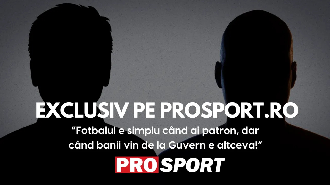 Înregistrare audio șocantă prezentată joi la ProSport LIVE și pe Prosport.ro: Scandal la o echipă de play-off. Preşedintele, dispută cu antrenorul: 