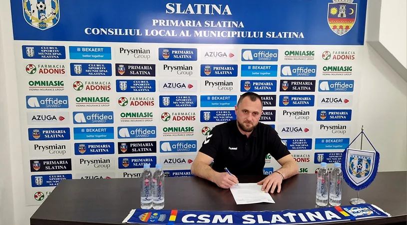 Adrian Chiruț, noul antrenor de la CSM Slatina! Debutează în meciul cu Rapid București