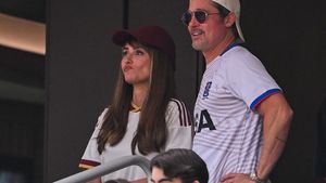 Invazie de celebrități la Spania – Belgia. Stadionul a erupt când a apărut Brad Pitt