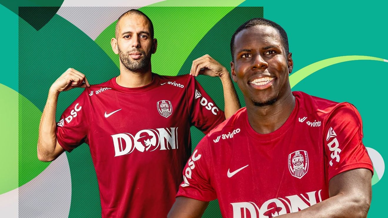 Se știe meciul în care vor debuta Kurt Zouma și Islam Slimani la CFR Cluj! Nu este o partidă obișnuită. EXCLUSIV