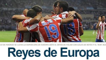Greu fără Mourinho!** Prima Supercupă din istorie pentru Atletico: "Reyes de Europa"