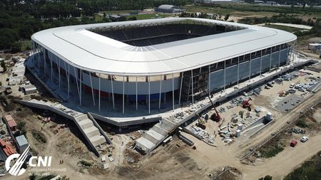 Noi imagini spectaculoase cu stadioanele Steaua și Rapid. Cât de mult au avansat lucrările | FOTO