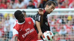 Să râdem cu Frimpong, "minunea" lui Wenger. VIDEO | Ghanezul a înscris superb la antrenament, dar a fost pus la punct: "E prima oară când înscrii în ultima lună"