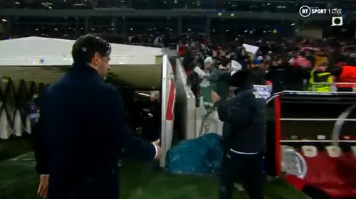 Luciano Spalletti l-a lăsat cu mâna întinsă la pe Rui Vitoria, după Spartak Moscova – Napoli, scor 2-1: „Saluți înainte, nu după ce câștigi!” | VIDEO