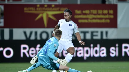 Viitorul - Juventus 3-0. Echipa lui Hagi urcă două locuri în clasament. Gol și două assist-uri pentru Ganea