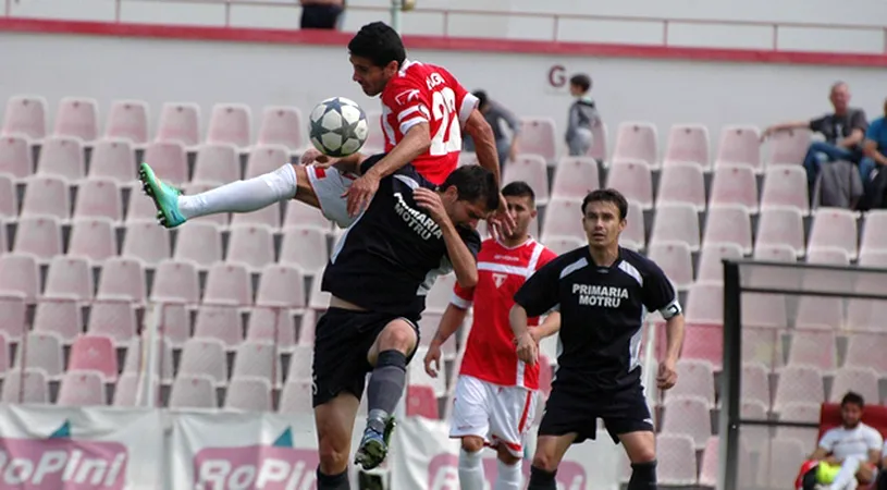 FC UTA SA nu a fost programată la Motru și pierde la 