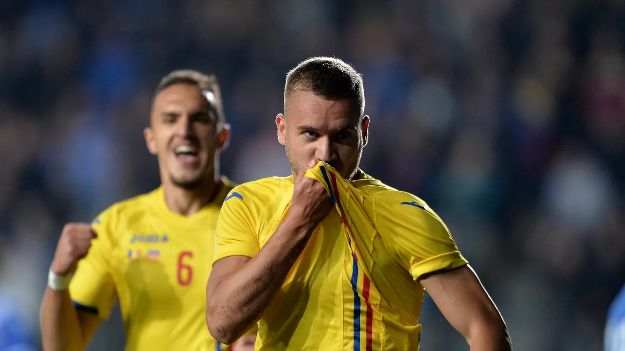 EURO 2019 | Reacția lui George Pușcaș după România - Anglia 4-2. 
