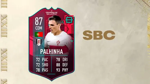 João Palhinha în FIFA 23! Mijlocașul defensiv din Premier League a primit un card extrem de eficient