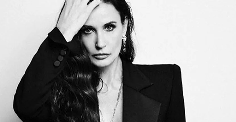 FOTO | Demi Moore, fotografiată nud pentru coperta unei reviste celebre! Cum arată la 56 de ani