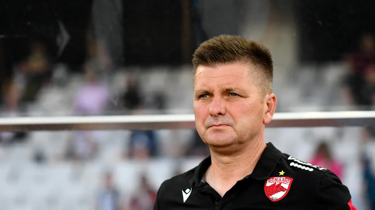 Dusan Uhrin, săgeți către jucătorii lui Dinamo după eșecul cu U Cluj. „Nu e suficient să vorbească!” Ce și-a propus pentru returul din „Groapă”