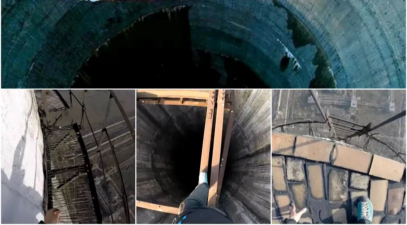 VIDEO INCREDIBIL | S-a cățărat pe un turn de 280 de metri: 
