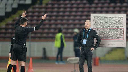 Iordănescu, eliminat pentru un "gest batjocoritor"! Cum e explicată decizia lui Balaj în raportul de joc. Ce s-a întâmplat după golul lui Hora