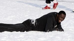 "Smântâna e din zăpadă?"