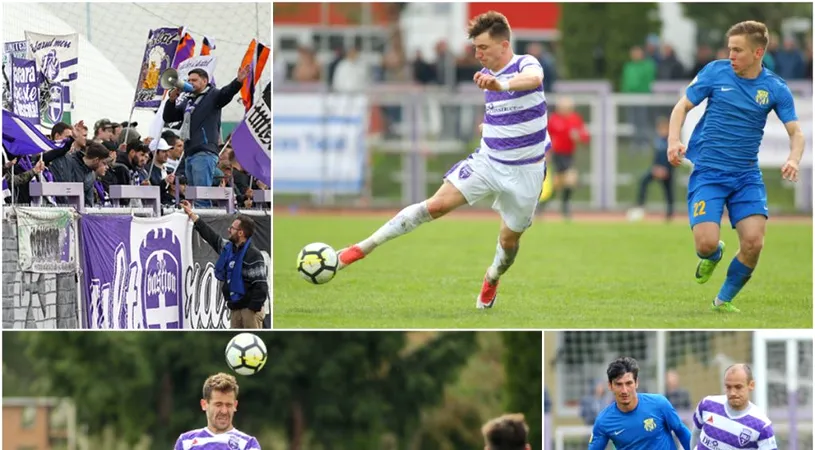 Pronia a ținut cu ASU Politehnica în Vinerea Mare.** Timișorenii s-au impus cu CS Afumați după un gol marcat încă din debutul jocului