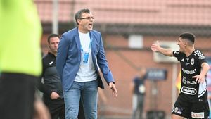 Eugen Neagoe, debut cu o remiză pe banca lui U Cluj: „Nu aș vrea să mai avem așa multe emoții!”