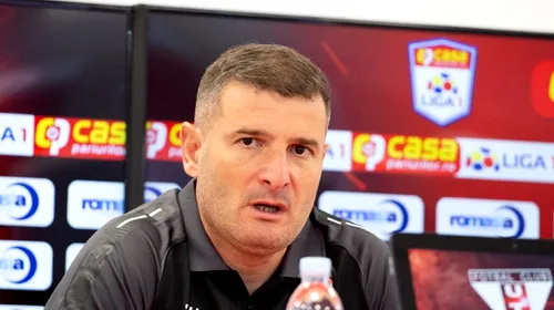 Laszlo Balint îl laudă pe Toni Petrea înaintea meciului cu FCSB: „Pare că a venit cu acest plus”