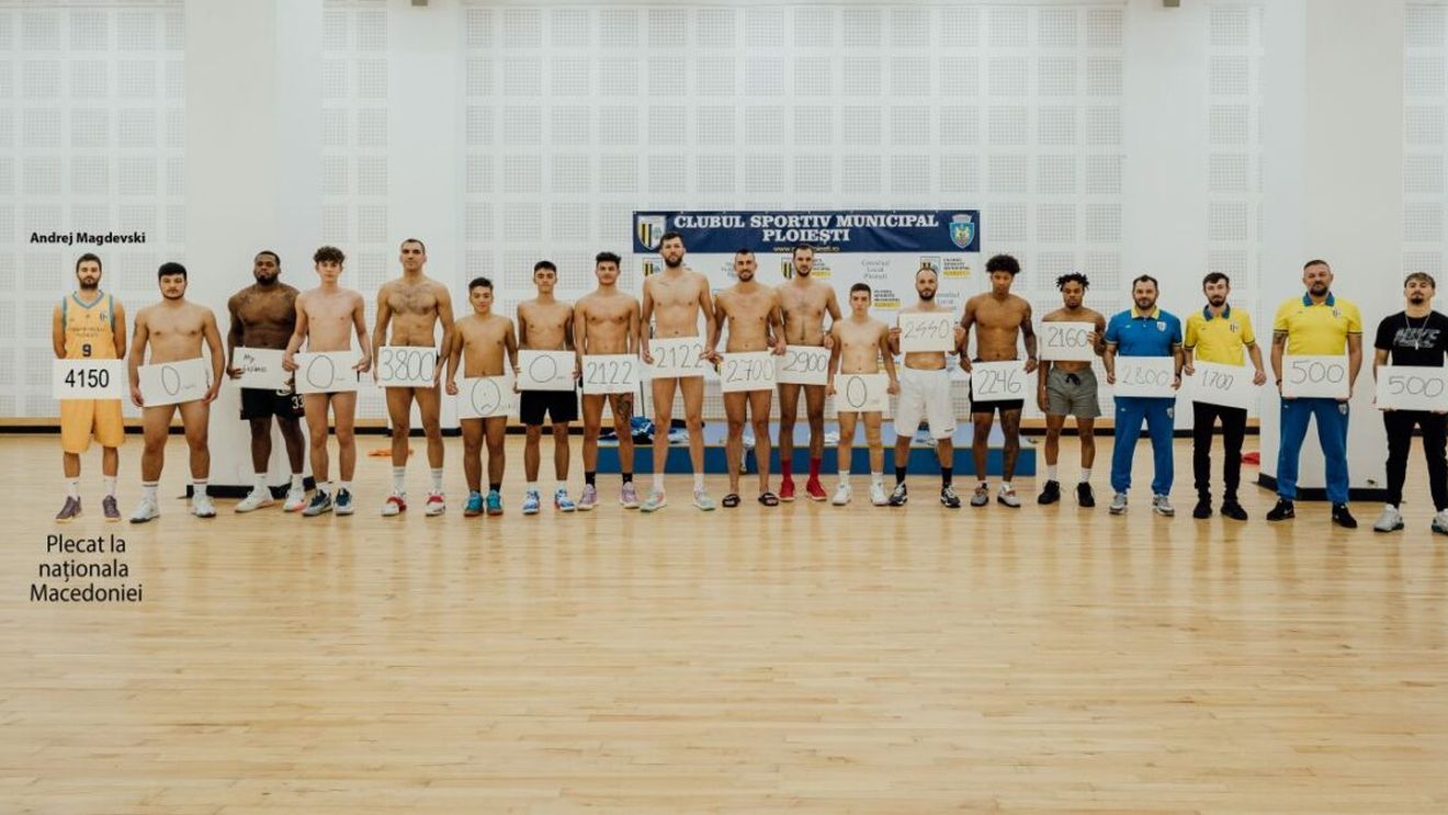 Baschetbaliștii de la CSM Petrolul Ploiești au ales să protesteze într-o modalitate inedită! Inspirată alegere?