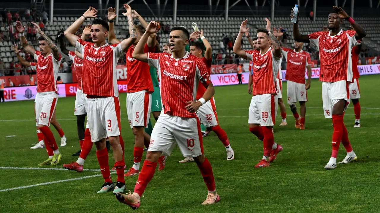Rușinile suferite de FCSB cu echipele din Andorra și din Macedonia le-au dat curaj dinamoviștilor: „Suntem la același nivel cu ei”