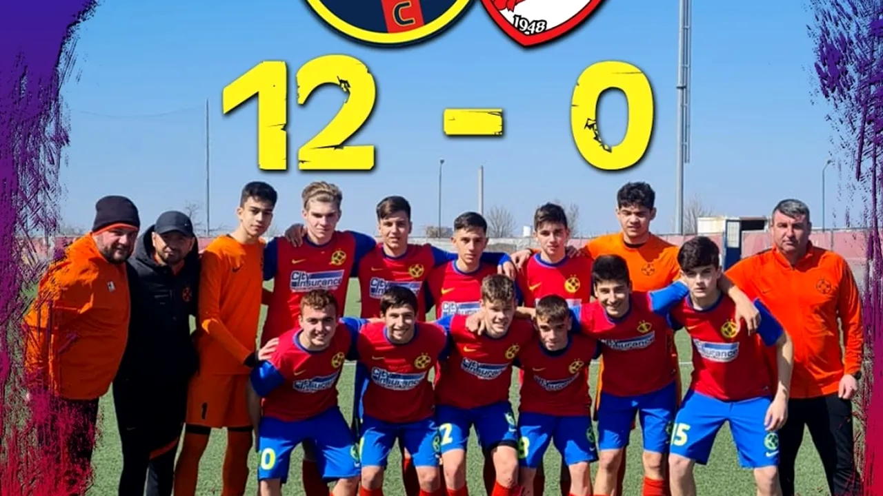 Fcsb U15 Ii Calcă Pe Urme Echipei Mari și O Invinge Pe Dinamo