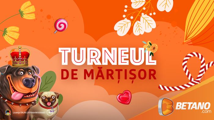 A început Turneul de Mărțișor, cel mai mare turneu din Cazinoul Betano!