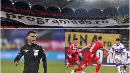 DDB îl distruge pe arbitrul Marcel Bîrsan, după ce a defavorizat Dinamo: „Multă lume îl vede ca pe un bun controlor STB sau chiar ospătar”