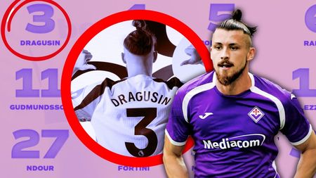 Marea dorință a lui Radu Drăgușin la Fiorentina a fost îndeplinită. Când joacă românul primul meci oficial la formația „viola”
