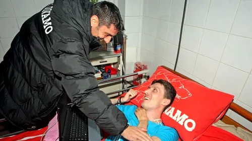 VIDEO Dinamo, aproape de fani! Ionel Dănciulescu a vizitat un suporter paralizat