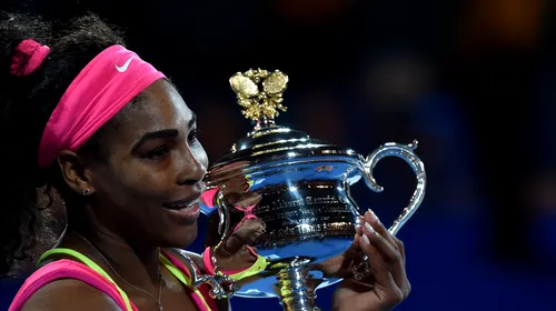 Serena Williams: „Nu renunțați niciodată dacă vreți să realizați ceva”