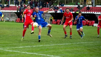 AFC Câmpulung Muscel a învins categoric CSM Olimpia Satu Mare și a urcat în clasamentul Ligii 2. Alecsandru Popovici speră ca victoria ”să reprezinte un nou început”
