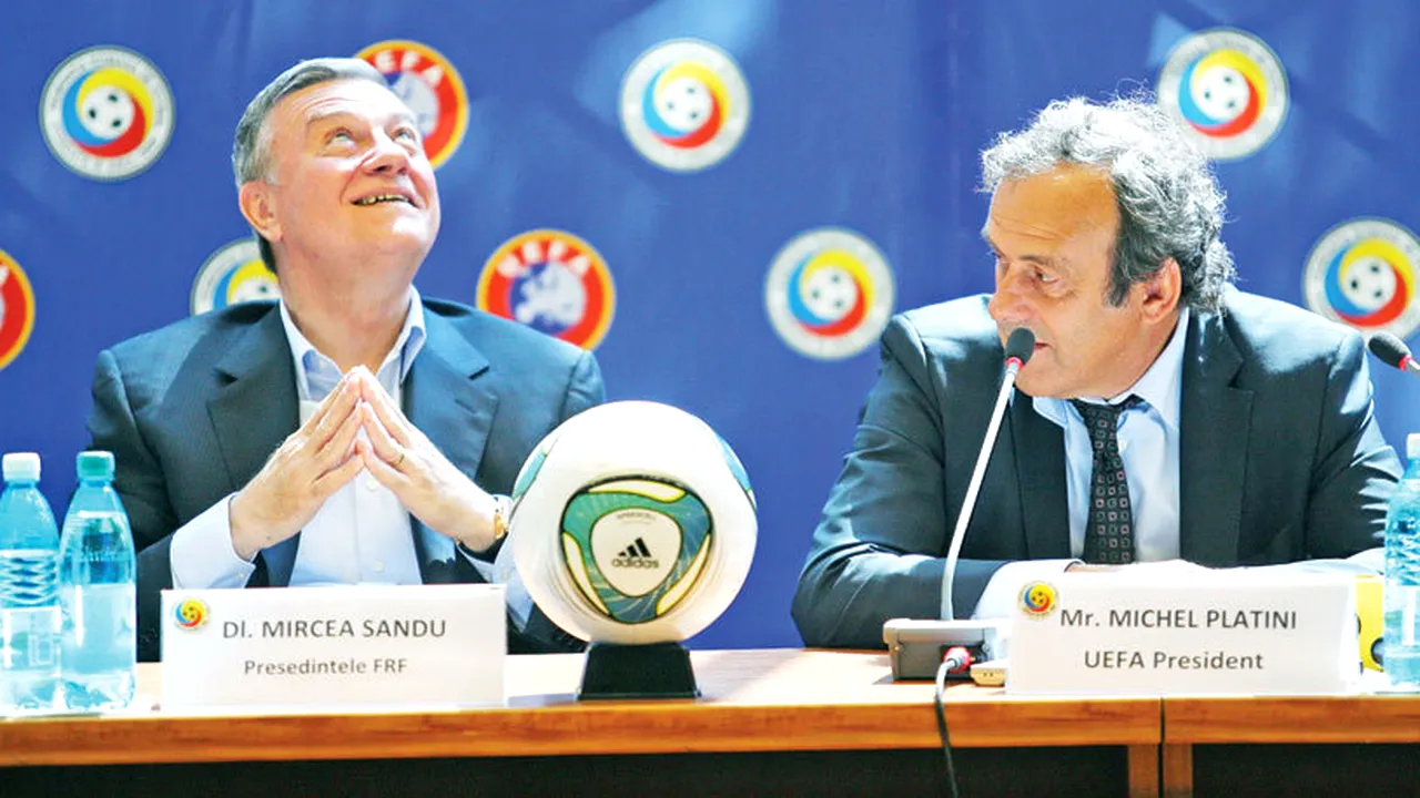 Ce lovitură pregătește Sandu: vicepreședinte la UEFA! Nașu'' depinde de Sepp Blatter. 