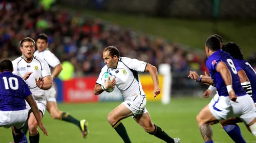 Africa de Sud s-a calificat în sferturi la CM de rugby