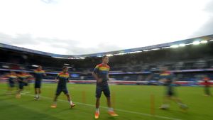 VIDEO INCREDIBIL | Englezii au arătat ÎN DIRECT rezultatele meciurilor de azi: cu ce scor se termină România - Elveția!