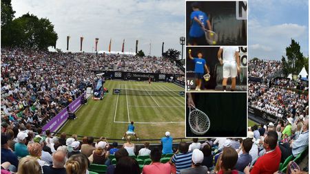 FOTO INEDIT | Minge, vă rog! Nemții au soluții "tehnice" și pentru copiii de mingi. Ce au inventat organizatorii Mercedes Cup