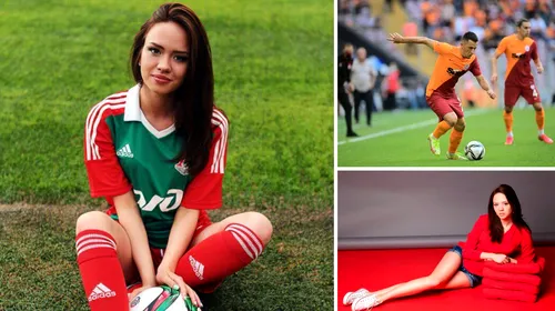 Olimpiu Moruțan, așteptat cu brațele deschise de rusoaica Elizaveta, în Europa League: „Foarte carismatic”. E lider de galerie la Lokomotiv și lucrează la UEFA | GALERIE FOTO