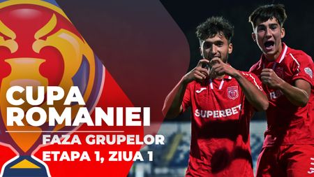 Rezultatele din prima zi a etapei 1 din faza grupelor Cupei României. SC Oțelul Galați și Csikszereda n-au reușit să învingă echipe din ligi inferioare, CFR Cluj a umilit trupa lui Claudiu Niculescu