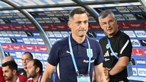 Mirel Rădoi, mesaj categoric înainte de meciul tur cu Spartak Trnava: „Dacă nu vom face asta, nu avem nicio şansă să câştigăm!". Antrenorul, enervat şi amuzat de întrebările ziariştilor