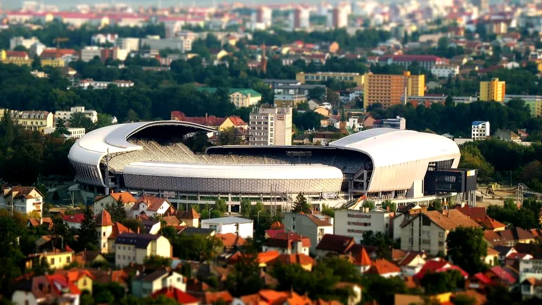 Cluj Arena, ca Santiago Bernabeu și Maracana. Stadionul echipei ”U” Cluj este pregătit să devină spital