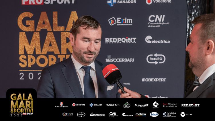 Ce a spus Alin Petrache despre Cupa Națiunilor la rugby, la Gala Mari Sportivi ProSport 2025: „Mă bucur de această nouă competiție”