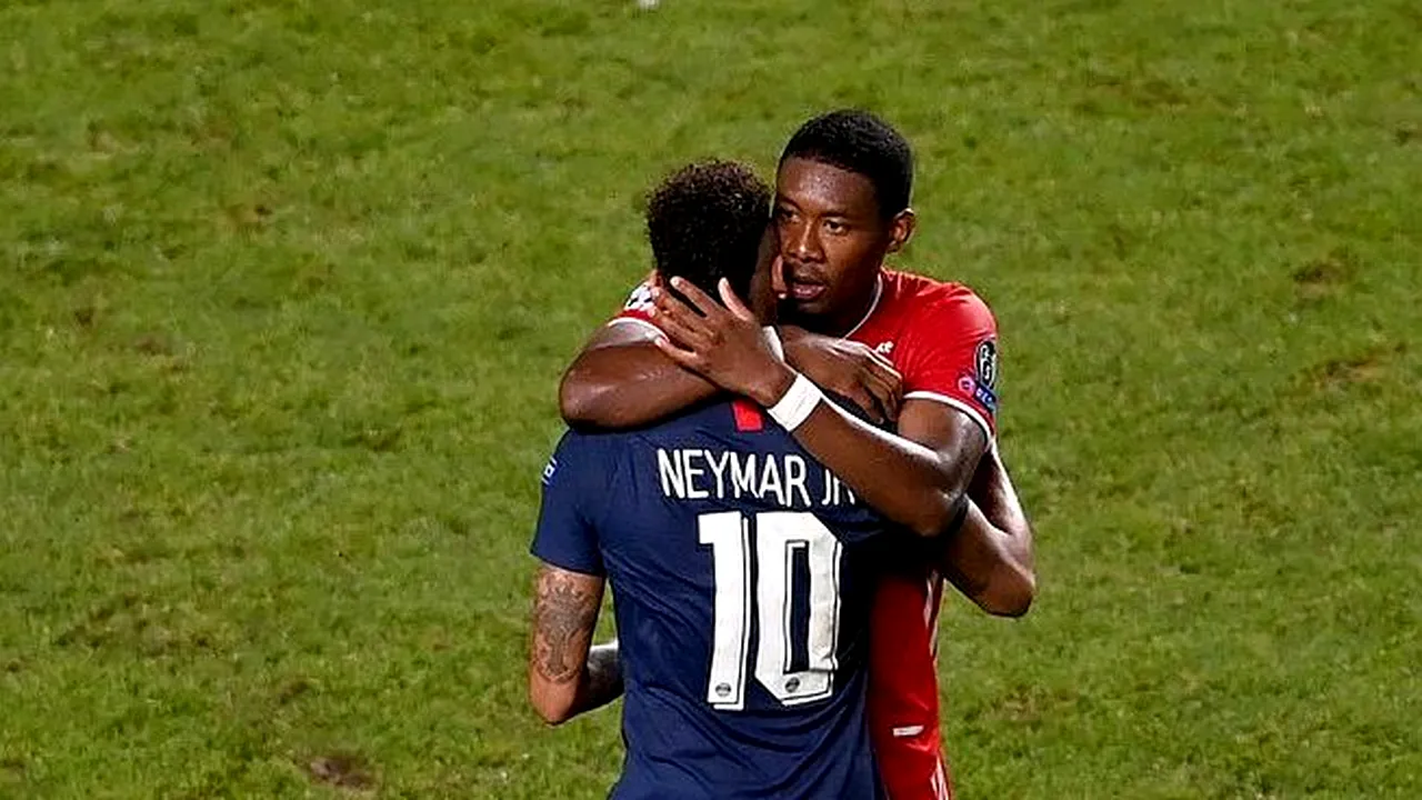 Gest de mare campion al lui David Alaba! Cum l-a încurajat pe Neymar după finala Ligii Campionilor | VIDEO