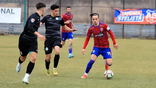 Amical tare între Steaua și Concordia Chiajna, înainte de reluarea Ligii 2. Echipa lui Daniel Oprița a controlat mare parte din meci