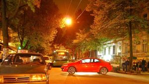 FOTO - Cum a parcat o femeie mașina pe un bulevard