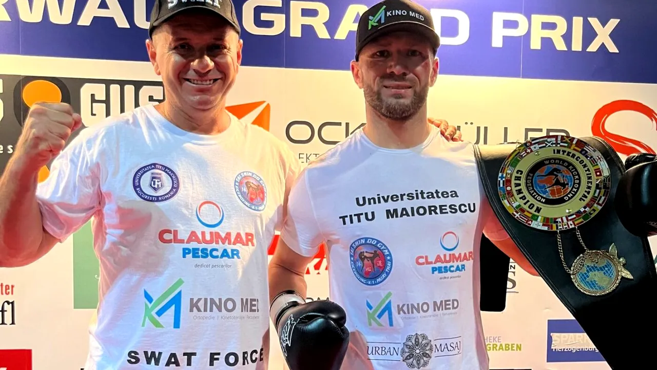 Luptătorul Cristian Milea continuă să scrie istorie! „The Fastest” a cucerit centura intercontinentală la K-1, categoria 72 kg!