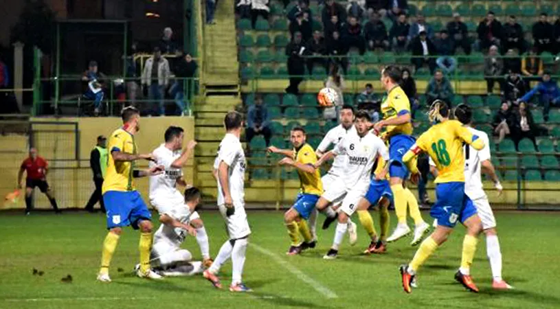 Mioveniul se încordează înaintea meciului cu FC Brașov.** 