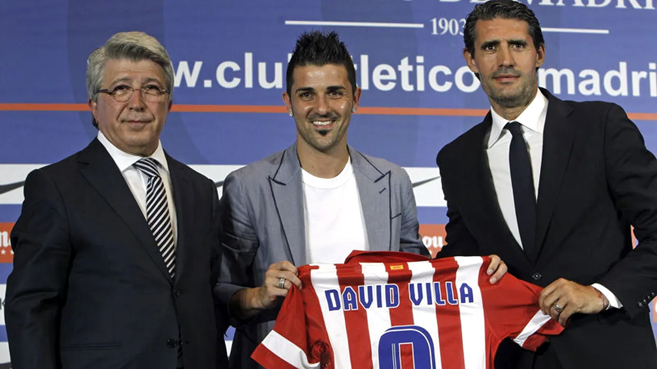 Barcelona a dezvăluit unde vor merge banii încasați pe transferul lui David Villa