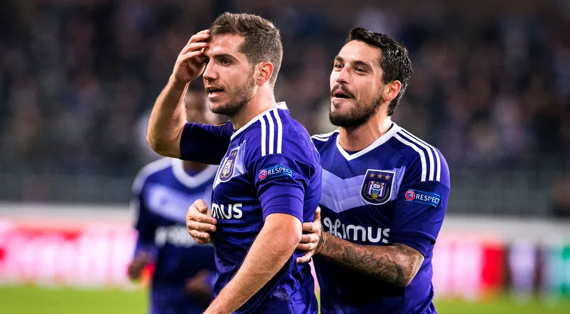 Chipciu ar putea ajunge în cel mai tare campionat din lume. Mijlocașul lui Anderlecht este dorit de o echipă din Premier League