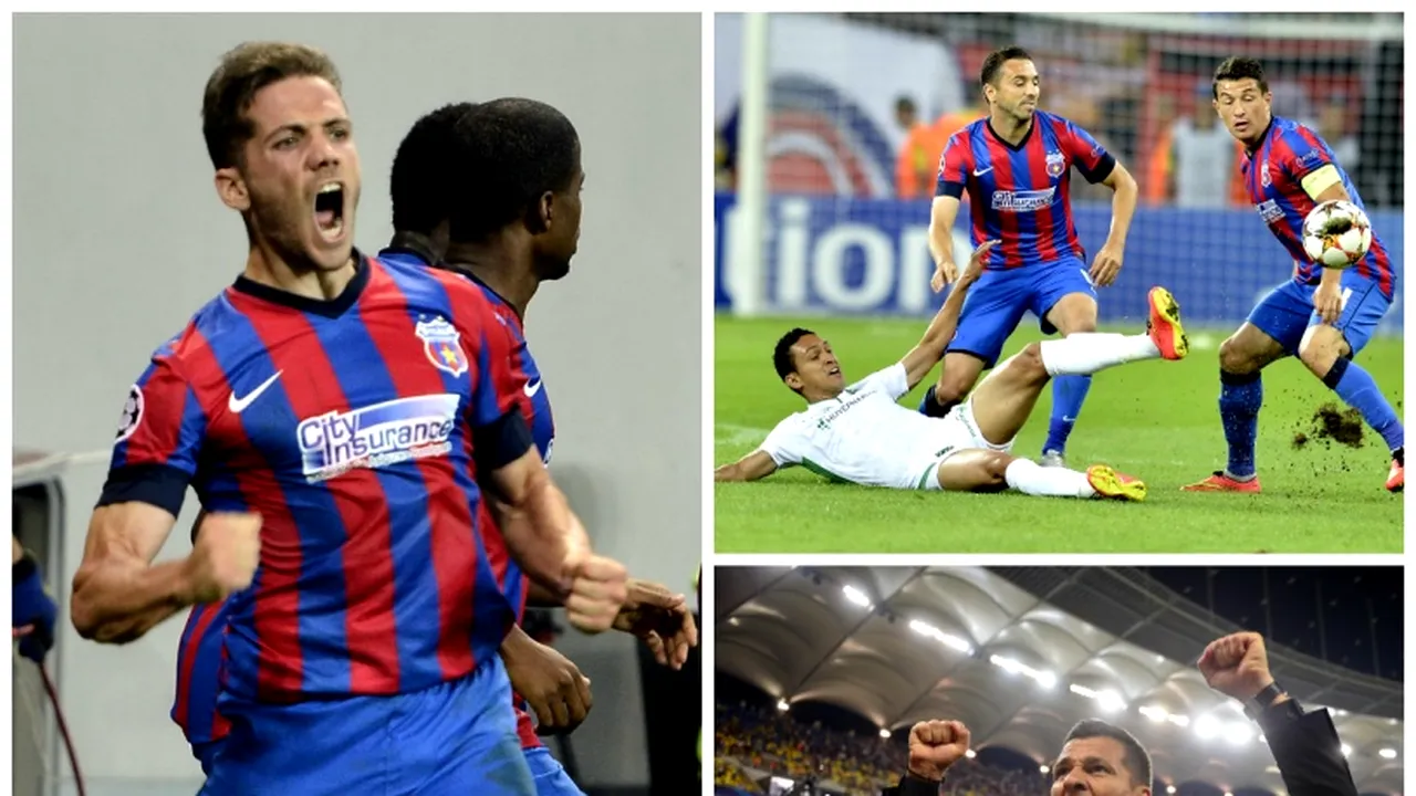 Trei lucruri importante după Steaua - Ludogoreț 1-0: despre forma lui Latovlevici, cine îl ajută pe Sânmărtean și cum poți scoate maximum din Chipciu